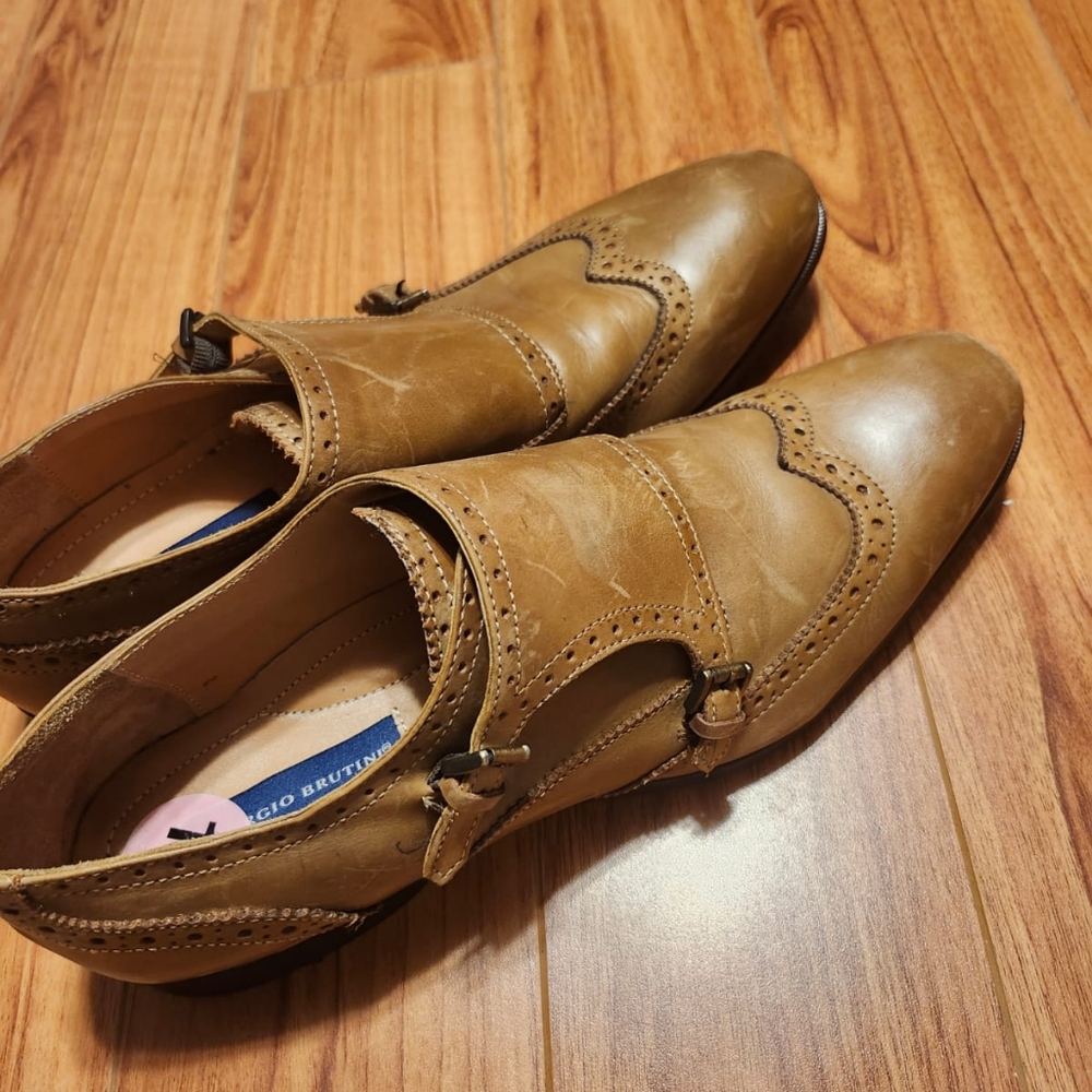 Gio Brutini Brown Leather Brogues